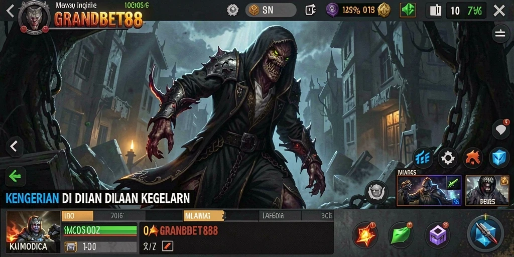 Tampilan gameplay espesyal yang penuh ketegangan dan kejutan.