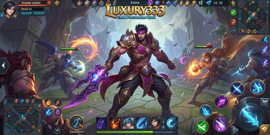 Tampilan menarik dari gameplay LUXURY333 yang seru dan kompetitif.