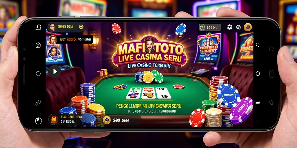 Tampilan gameplay MAFIATOTO yang menarik dengan dealer profesional.