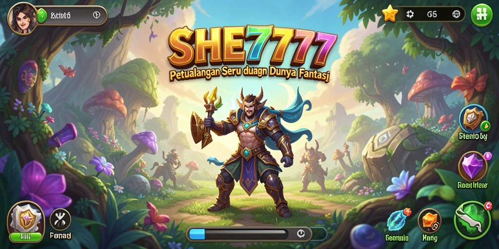 Tampilan gameplay yang menegangkan dalam petualangan SHE777.