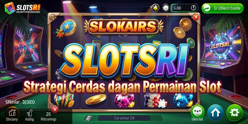 Tampilan gameplay SLOTSRI dengan strategi menarik dan slot menantang.